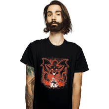 Load image into Gallery viewer, Shirts T-Shirts, Unisex / Small / Black Sky Dragon

