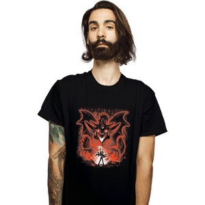 Shirts T-Shirts, Unisex / Small / Black Sky Dragon