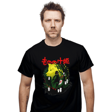 Shirts T-Shirts, Unisex / Small / Black Princess Of The Forest