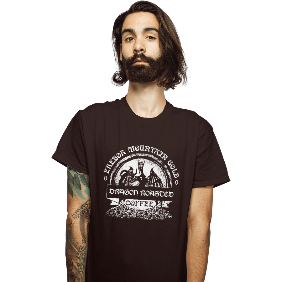 Shirts T-Shirts, Unisex / Small / Dark Chocolate Erebor Coffee