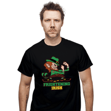 Load image into Gallery viewer, Daily_Deal_Shirts T-Shirts, Unisex / Small / Black Frightening Irish
