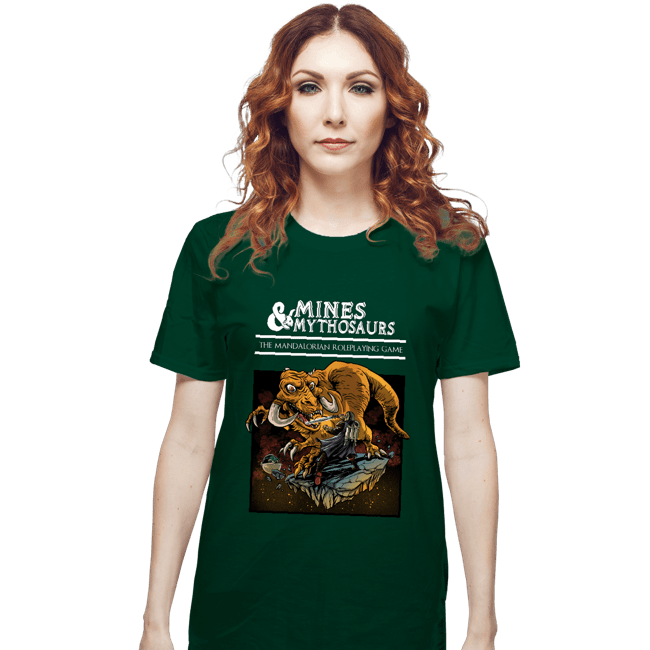 Secret_Shirts T-Shirts, Unisex / Small / Forest Mines And Mithosaurs