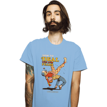 Daily_Deal_Shirts T-Shirts, Unisex / Small / Powder Blue Deal With Your Fears