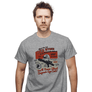 Daily_Deal_Shirts T-Shirts, Unisex / Small / Sports Grey Red Ryder Blaster