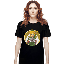 Load image into Gallery viewer, Shirts T-Shirts, Unisex / Small / Black Dude, I&#39;m Not Zelda

