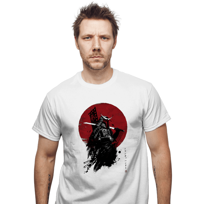 Shirts T-Shirts, Unisex / Small / White Mandalorian Samurai