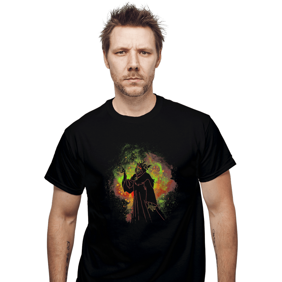 Shirts T-Shirts, Unisex / Small / Black Horned King Art