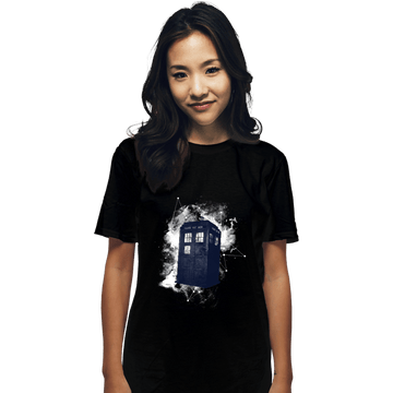 Secret_Shirts T-Shirts, Unisex / Small / Black Star Tardis