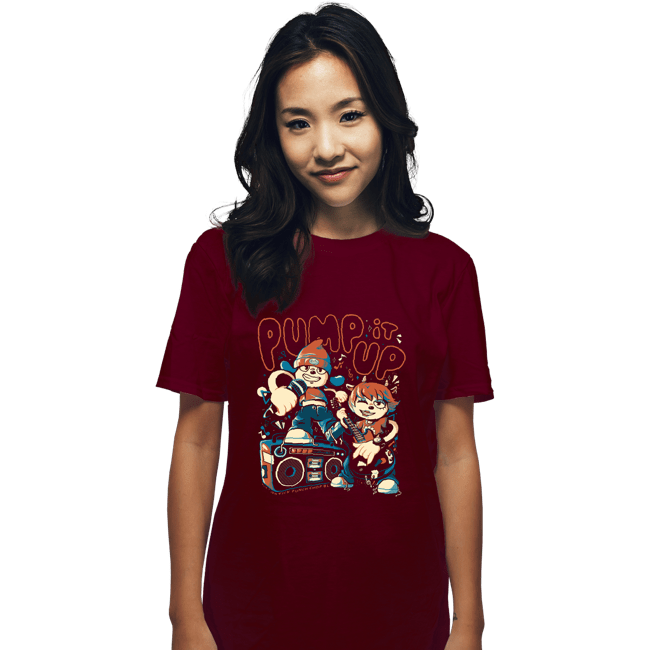Secret_Shirts T-Shirts, Unisex / Small / Maroon Pump It Up
