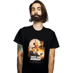 Secret_Shirts T-Shirts, Unisex / Small / Black Threat Level