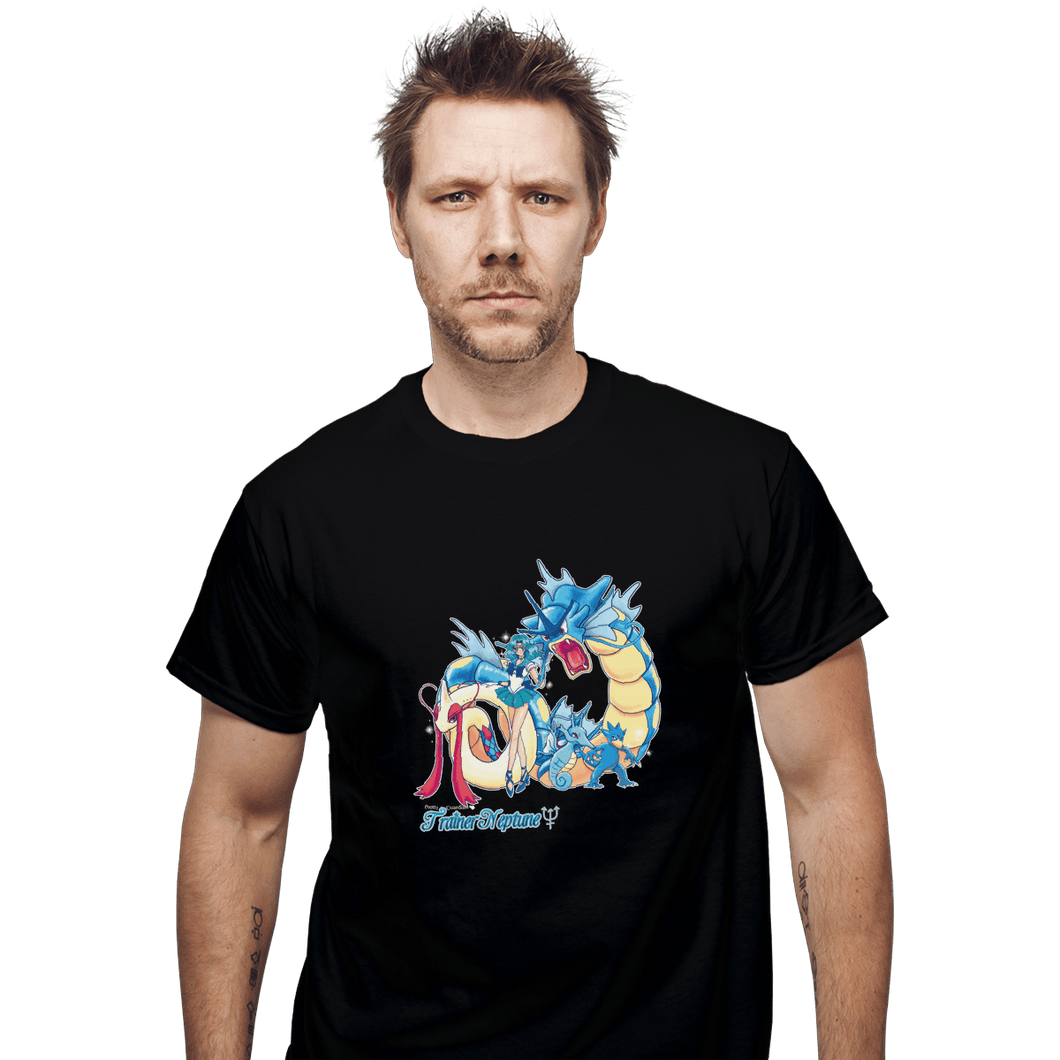 Shirts T-Shirts, Unisex / Small / Black Pretty Guardian Trainer Neptune