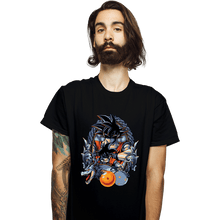Load image into Gallery viewer, Daily_Deal_Shirts T-Shirts, Unisex / Small / Black Dragon Crest
