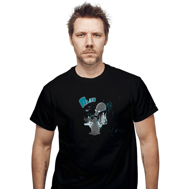 Secret_Shirts T-Shirts, Unisex / Small / Black American Alien