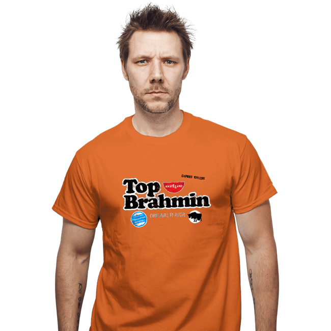Daily_Deal_Shirts T-Shirts, Unisex / Small / Orange Top Brahmin