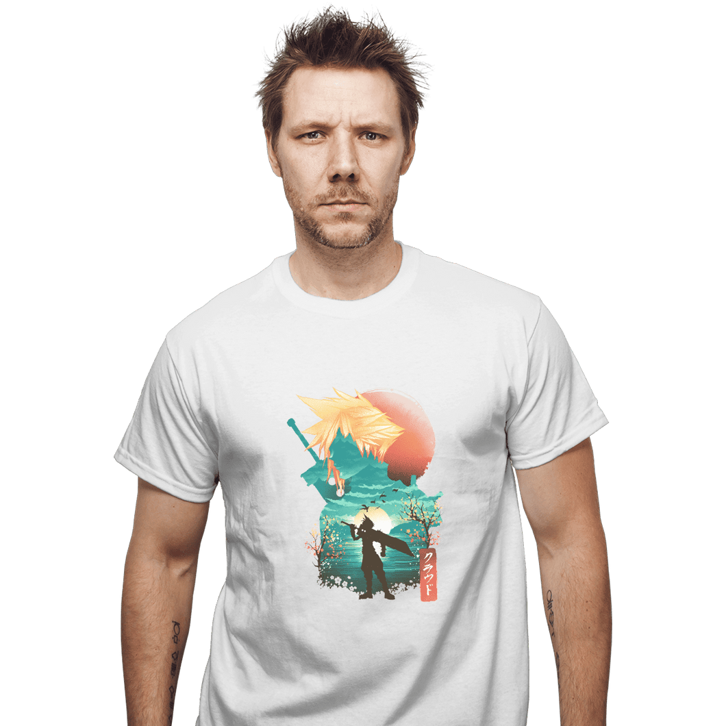 Shirts T-Shirts, Unisex / Small / White Ukiyo Cloud