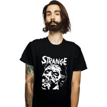 Load image into Gallery viewer, Shirts T-Shirts, Unisex / Small / Black Something Strange
