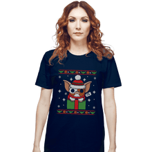 Load image into Gallery viewer, Shirts T-Shirts, Unisex / Small / Navy Peltzer Christmas
