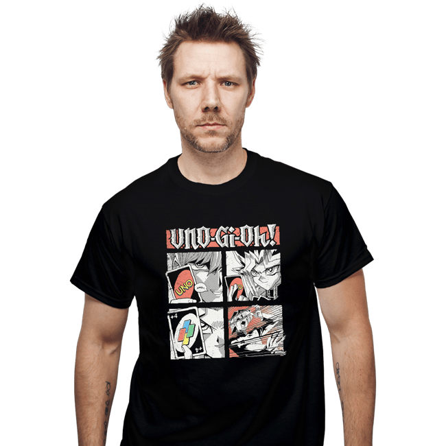 Secret_Shirts T-Shirts, Unisex / Small / Black UNO-Gi-Oh!!