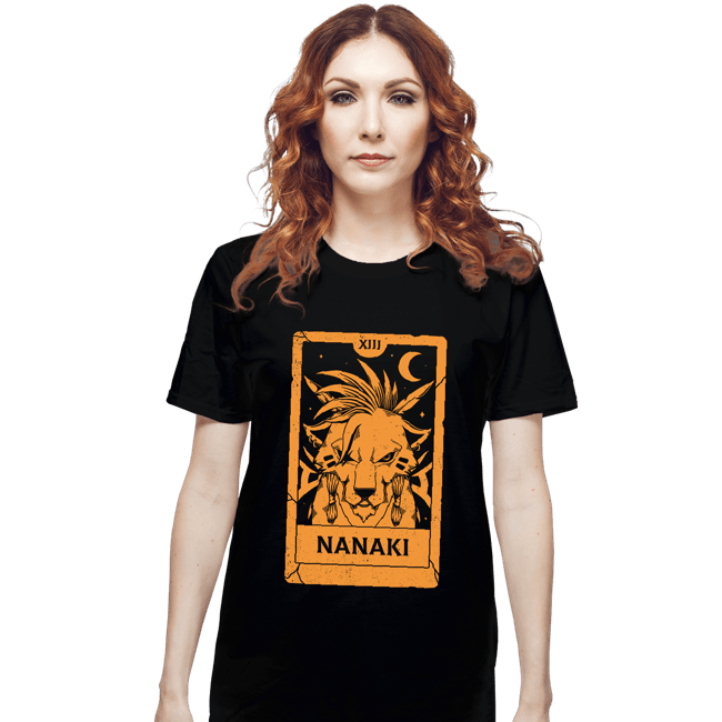 Daily_Deal_Shirts T-Shirts, Unisex / Small / Black Nanaki Tarot Card