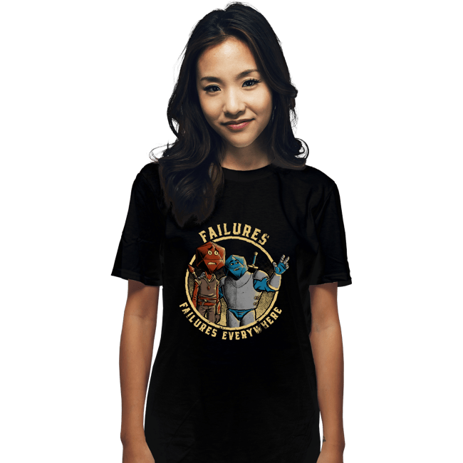 Secret_Shirts T-Shirts, Unisex / Small / Black Failures, Failures Everywhere