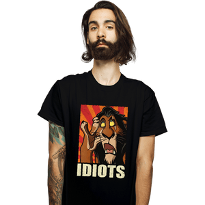 Daily_Deal_Shirts T-Shirts, Unisex / Small / Black Idiots!