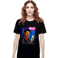 Load image into Gallery viewer, Daily_Deal_Shirts T-Shirts, Unisex / Small / Black Hello Slasher
