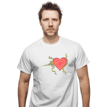 Load image into Gallery viewer, Shirts T-Shirts, Unisex / Small / White Grinch Heart
