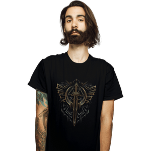 Secret_Shirts T-Shirts, Unisex / Small / Black The Hero Sword