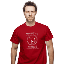 Load image into Gallery viewer, Daily_Deal_Shirts T-Shirts, Unisex / Small / Red Space Coyote Sriracha
