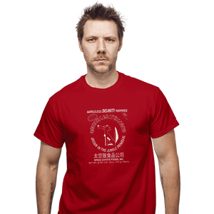 Daily_Deal_Shirts T-Shirts, Unisex / Small / Red Space Coyote Sriracha