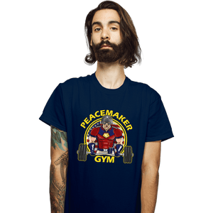 Daily_Deal_Shirts T-Shirts, Unisex / Small / Navy Eagly Gym