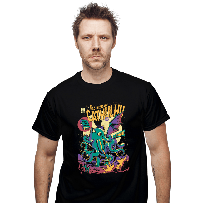 Secret_Shirts T-Shirts, Unisex / Small / Black Rise Of Cathulu