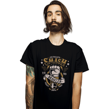 Shirts T-Shirts, Unisex / Small / Black Ultimate Brawler