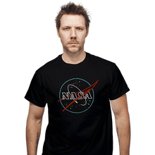 Load image into Gallery viewer, Shirts T-Shirts, Unisex / Small / Black Neon NASA
