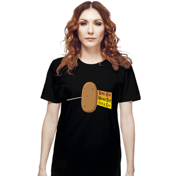 Shirts T-Shirts, Unisex / Small / Black Dark Side Of The Tater