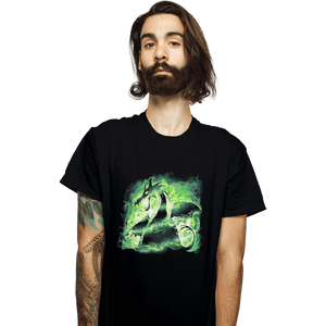 Secret_Shirts T-Shirts, Unisex / Small / Black Power Dragon