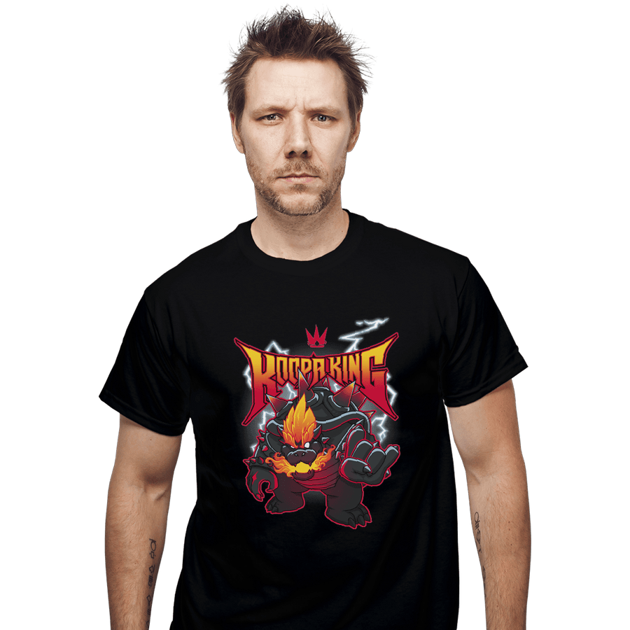 Shirts T-Shirts, Unisex / Small / Black Metalknight