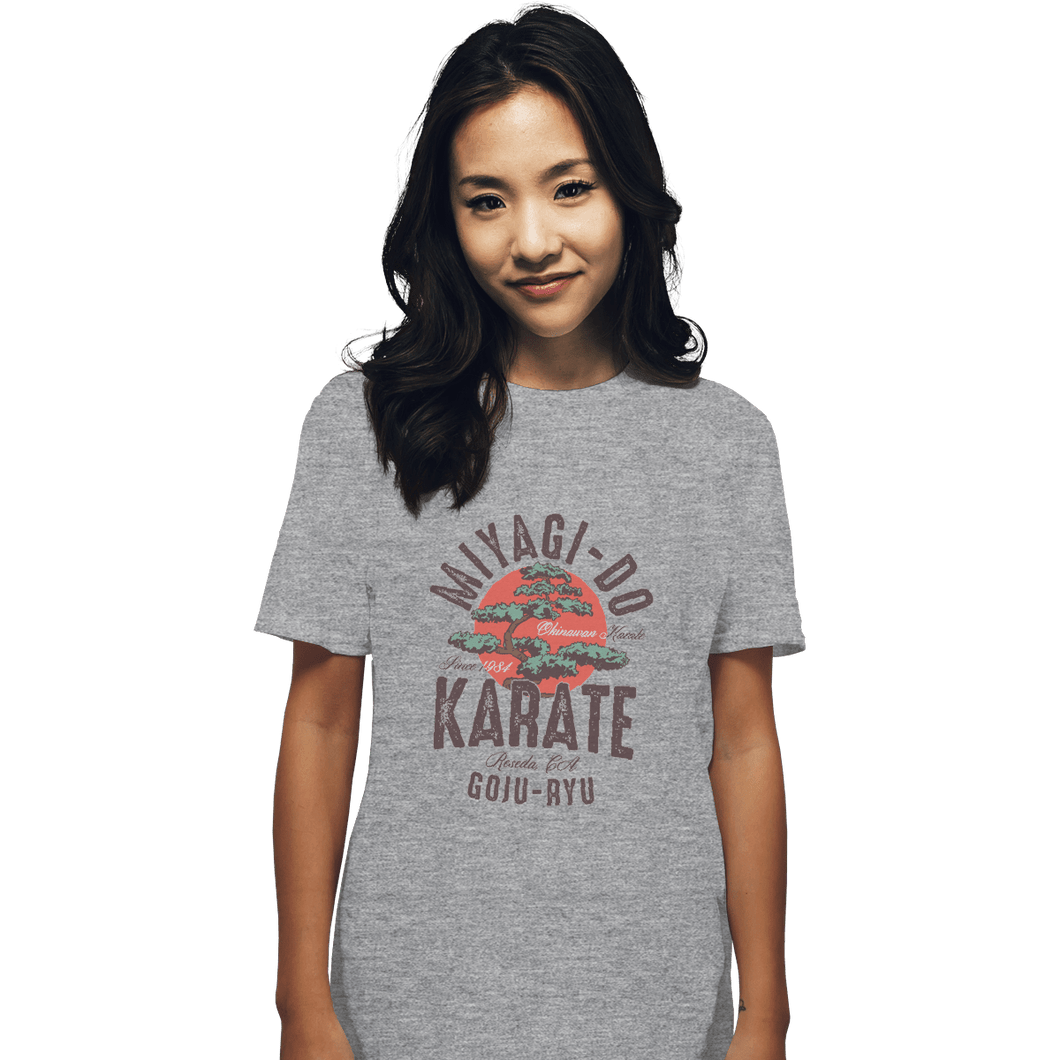 Shirts T-Shirts, Unisex / Small / Sports Grey Miyagi-Do