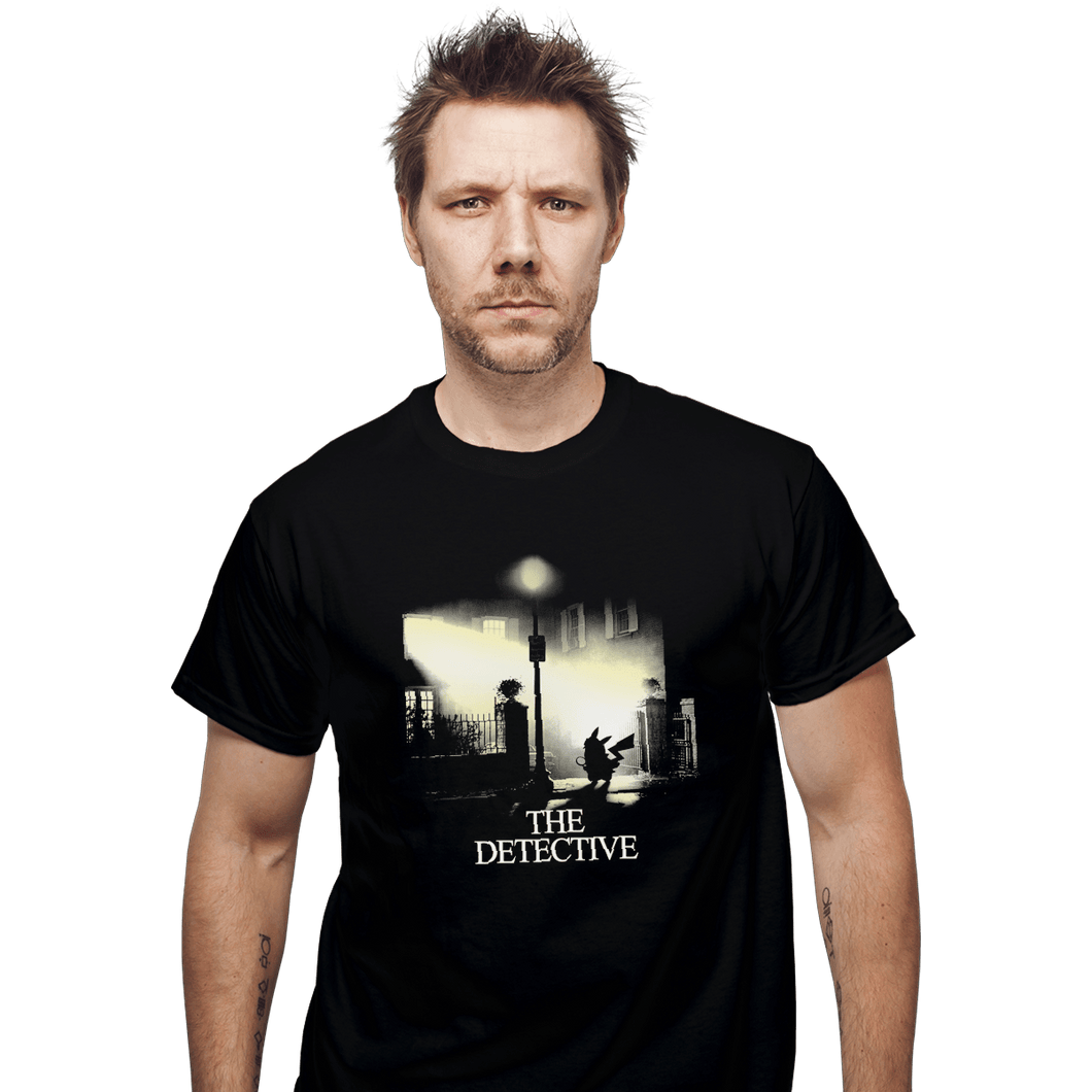 Shirts T-Shirts, Unisex / Small / Black The Detective