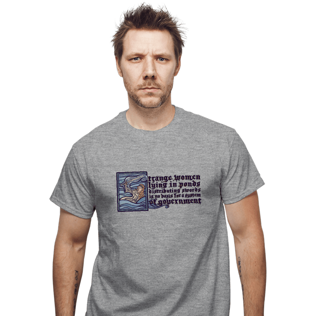 Daily_Deal_Shirts T-Shirts, Unisex / Small / Sports Grey Lake Lady