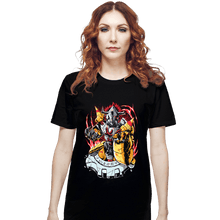 Load image into Gallery viewer, Daily_Deal_Shirts T-Shirts, Unisex / Small / Black Battle War Greymon
