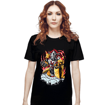 Daily_Deal_Shirts T-Shirts, Unisex / Small / Black Battle War Greymon