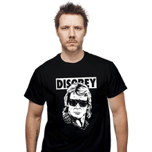 Load image into Gallery viewer, Secret_Shirts T-Shirts, Unisex / Small / Black Live To Disobey
