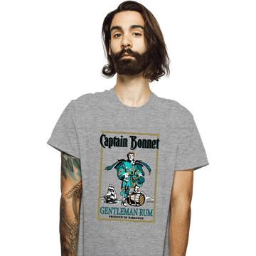 Daily_Deal_Shirts T-Shirts, Unisex / Small / Sports Grey Captain Bonnet Rum