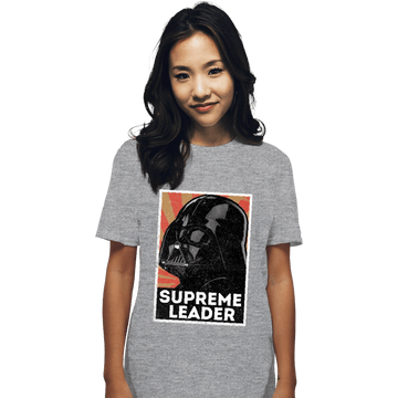 Shirts T-Shirts, Unisex / Small / Sports Grey Supreme Leader