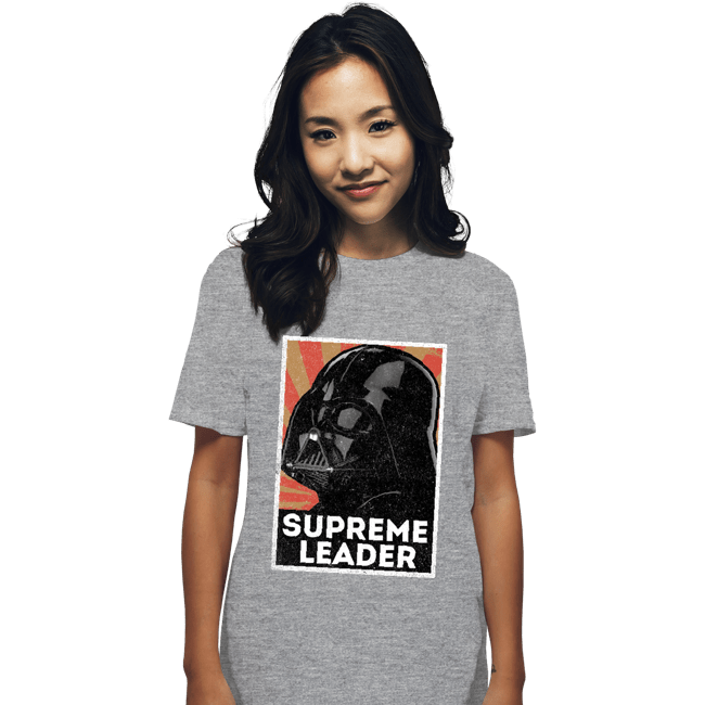 Shirts T-Shirts, Unisex / Small / Sports Grey Supreme Leader