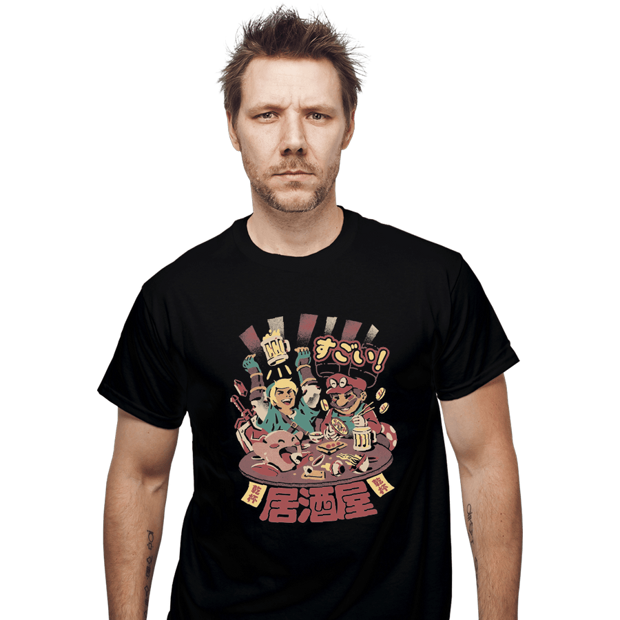 Shirts T-Shirts, Unisex / Small / Black Heroes Izakaya