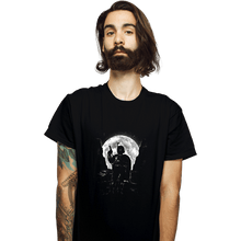 Load image into Gallery viewer, Shirts T-Shirts, Unisex / Small / Black Moonlight Hunter
