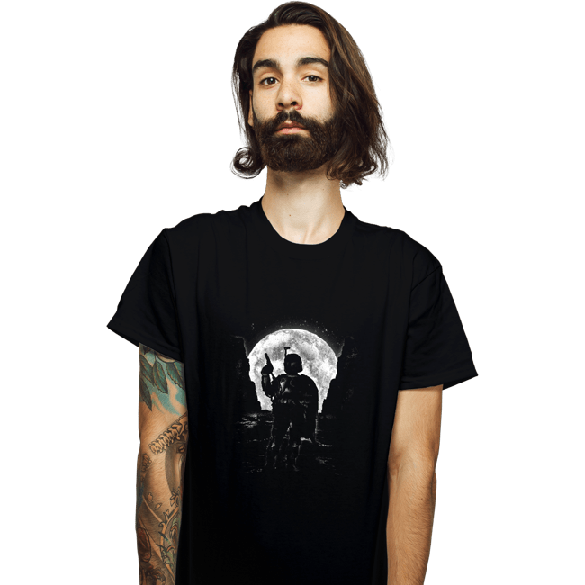 Shirts T-Shirts, Unisex / Small / Black Moonlight Hunter