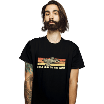 Daily_Deal_Shirts T-Shirts, Unisex / Small / Black Vintage Leaf